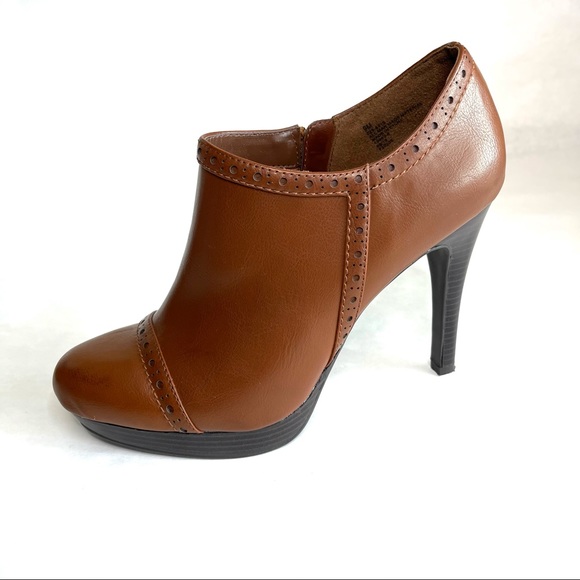 Worthington Brown Ankle Boots Stiletto - 9 - Picture 9 of 13